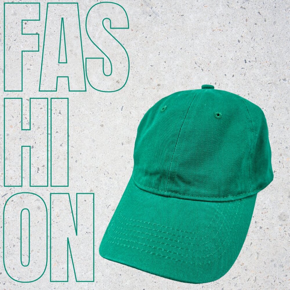 Unisex caps -Green